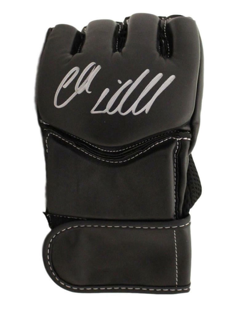 Chuck Liddell Signed UFC Century Black Left Handed S/M Glove – Beckett Authenticated-Powers Sports Memorabilia
