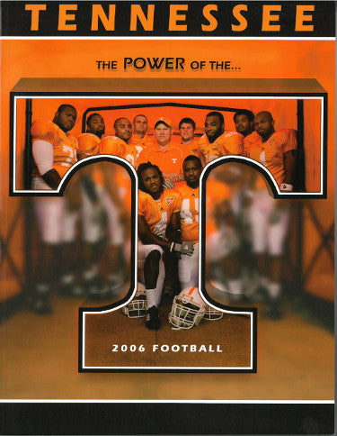 Tennessee Volunteers 2006 College Football Official Media Guide/Program- excellent condition (Phillip Fulmer)-Powers Sports Memorabilia