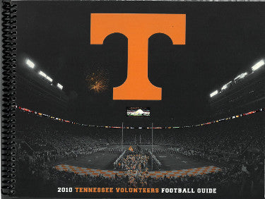 Tennessee Volunteers 2010 College Football Official Media Guide/Program- excellent condition-Powers Sports Memorabilia