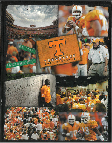 Tennessee Volunteers 2007 College Football Official Media Guide/Program- excellent condition (Phillip Fulmer)-Powers Sports Memorabilia