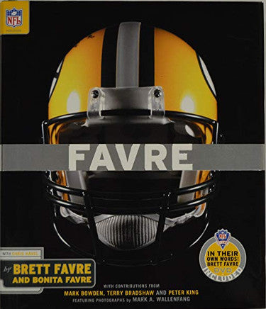 Favre: For the Record by Brett Favre and Bonita Favre Hardcover Book and DVD (Green Bay Packers)-Powers Sports Memorabilia
