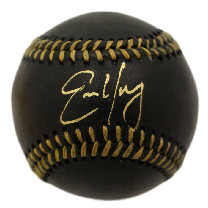 Eric Young Signed Colorado Rockies OML Black Baseball – JSA Authenticated-Powers Sports Memorabilia