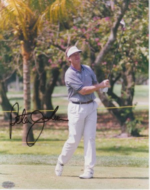 Peter Jacobsen Autographed 8x10 Photo- Mounted Hologram-Powers Sports Memorabilia