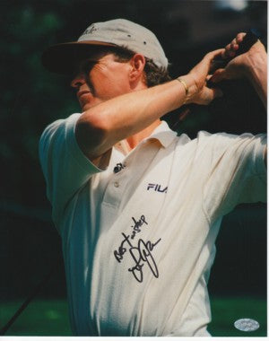 Lee Janzen Autographed 8x10 Photo- Mounted Hologram-Powers Sports Memorabilia