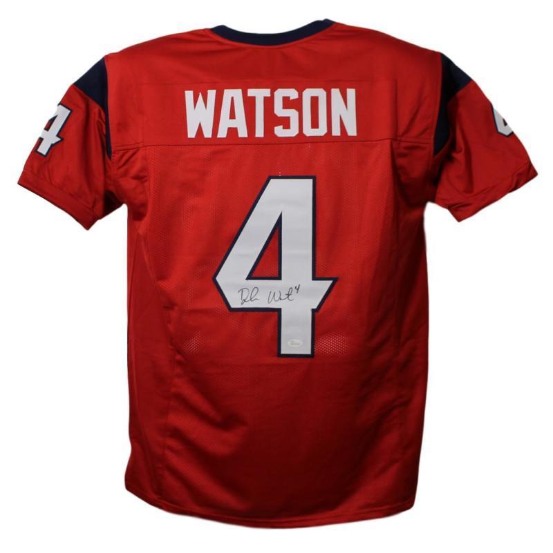 Deshaun Watson Signed Houston Texans Size XL Red Jersey – JSA Authenticated-Powers Sports Memorabilia