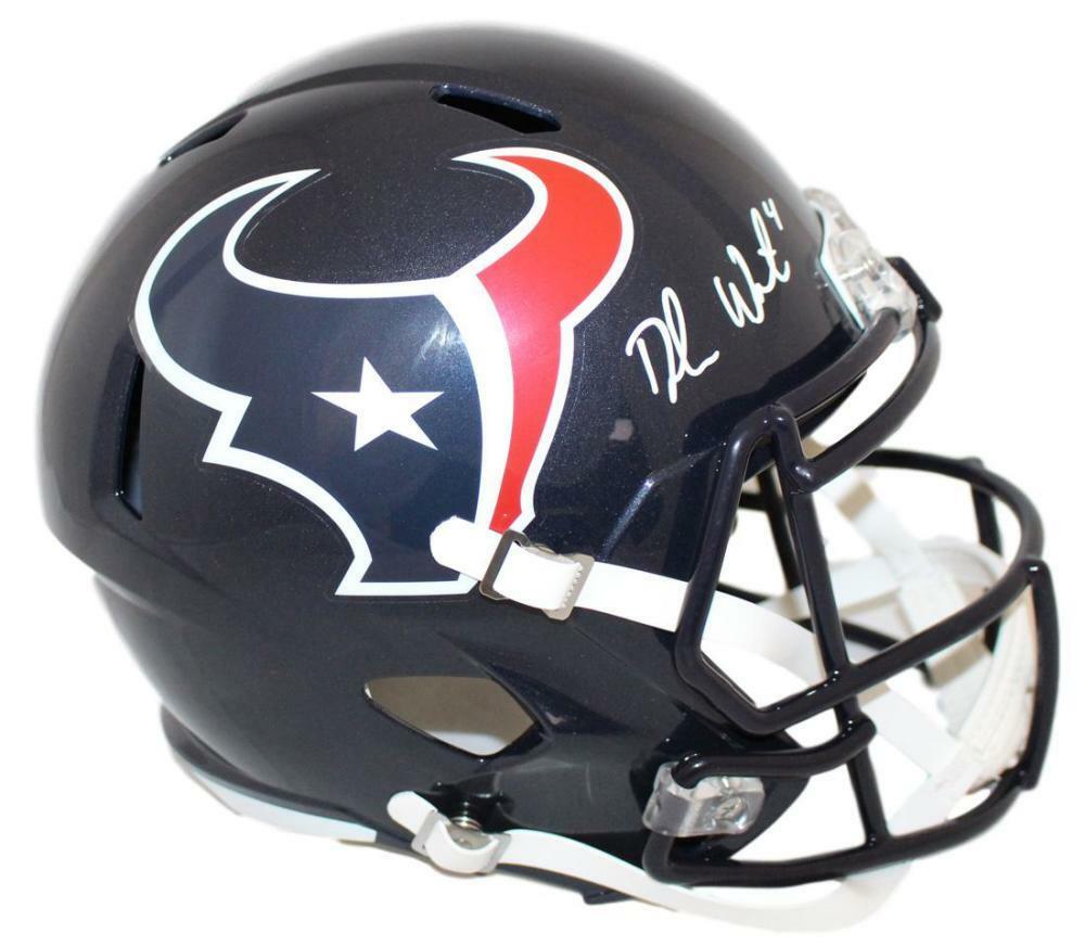 Deshaun Watson Signed Houston Texans Speed Replica Helmet – JSA Authenticated-Powers Sports Memorabilia