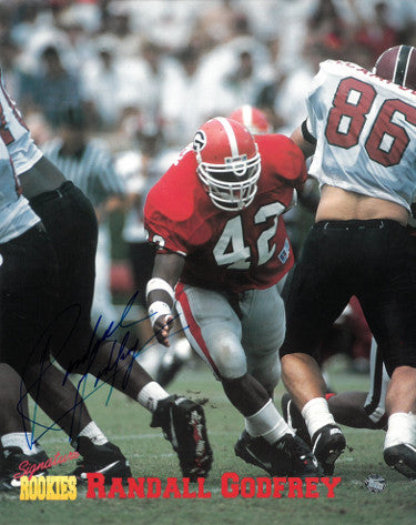 Randall Godfrey Autographed Georgia Bulldogs Signature Rookies 8x10 Photo-Powers Sports Memorabilia