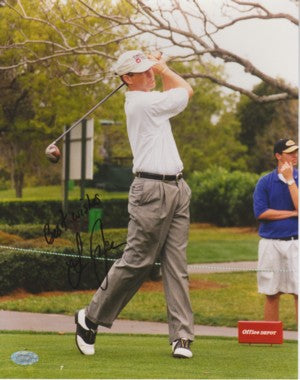 Lee Janzen Autographed 8x10 Photo- Mounted Hologram - CTBL_002248a-Powers Sports Memorabilia