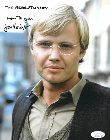 Jon Voight Autographed The Revolutionary 8x10 Photo Love to you!- JSA Hologram #DD32855-Powers Sports Memorabilia