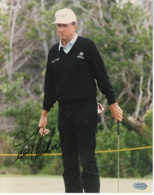 George Archer Autographed 8x10 Photo (deceased)- Mounted Hologram-Powers Sports Memorabilia