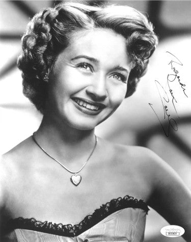 Jane Powell Autographed Vintage B&W 8x10 Photo w/ Regards- JSA Hologram #DD32820-Powers Sports Memorabilia