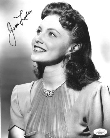 Joan Leslie Autographed Vintage B&W 8x10 Photo imperfect- JSA Hologram #DD32891-Powers Sports Memorabilia