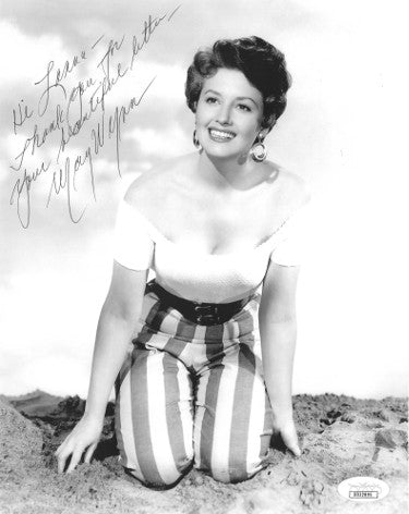 May Wynn Autographed Vintage The Caine Mutiny B&W 8x10 Photo Hi Lonna Thank You- JSA Hologram #DD32895-Powers Sports Memorabilia