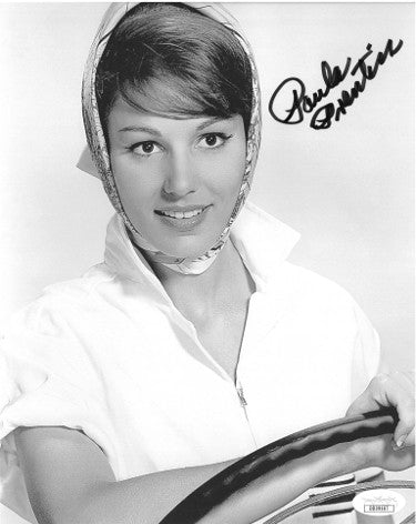 Paula Prentiss Autographed Where the Boys Are Vintage B&W 8x10 Photo- JSA Hologram #DD39167-Powers Sports Memorabilia