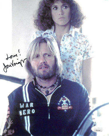 Jon Voight Autographed Coming Home 8x10 Photo Love!- JSA Hologram #DD39309-Powers Sports Memorabilia