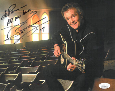 Bill Anderson Autographed Country Music Hall of Fame 8x10 Photo- JSA #DD39347 To Pam All My Best (Whisperin')-Powers Sports Memorabilia