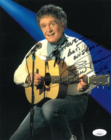Whisperin' Bill Anderson Autographed Country Music Hall of Fame Color 8x10 Photo To Steve My Best Wishes- JSA Hologram #DD90874-Powers Sports Memorabilia