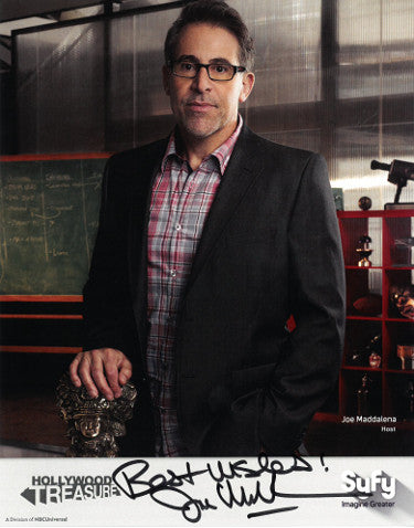Joe Maddelena Autographed Hollywood Treasure 8x10 Photo Best Wishes!-Powers Sports Memorabilia