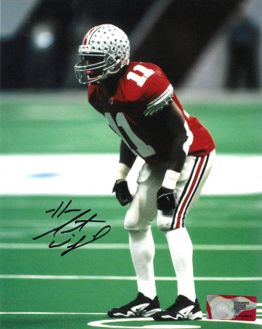 Antoine Winfield Autographed Ohio State Buckeyes NCAA Lincensed 8x10 Photo #11-Powers Sports Memorabilia