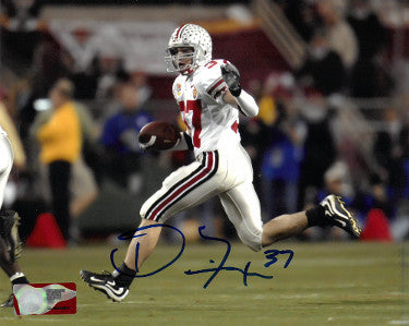 Dustin Fox Autographed Ohio State Buckeyes NCAA Licensed 8X10 Photo #37 - COA-Powers Sports Memorabilia