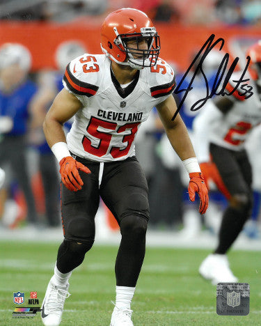 Joe Schobert Autographed Cleveland Browns 8x10 Photo #53-Powers Sports Memorabilia