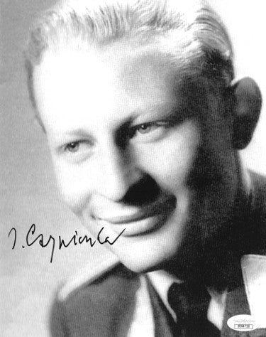 Jorg Czypionka Autographed WWII German ME-262 Luftwaffe Pilot Night Fighter Vintage B&W 8x10 Photo- JSA Hologram #DD64720-Powers Sports Memorabilia