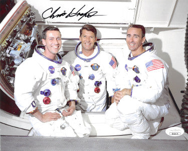 Chris/Christopher Kraft Autographed 1st NASA Flight Director 8x10 Photo- JSA Hologram #EE62175 (Apollo 13/Gemini/Mercury)-Powers Sports Memorabilia