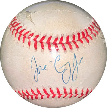 Jose Cruz, Jr. Autographed ROAL Rawlings Official American League Baseball very minor tone spot (New York Yankees)-Powers Sports Memorabilia