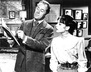 Audrey Hepburn & Rex Harrison unsigned My Fair Lady Vintage B&W 8 x 10 Photograph (Eliza Doolittle/Henry Higgins)-Powers Sports Memorabilia