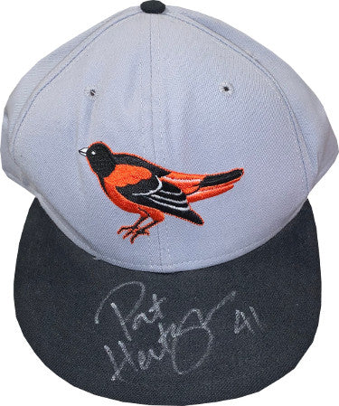 Pat Hentgen Autographed Baltimore Orioles Authentic MLB New Era Pro Model Wool Cap #41- JSA Hologram #EE63140 (Cy Young)-Powers Sports Memorabilia