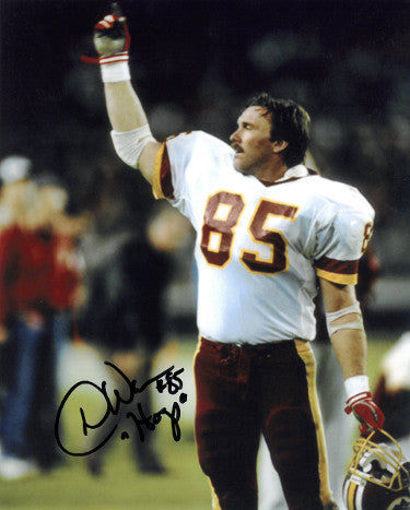Don Warren Autographed Washington Redskins 8x10 Photo #85 HOGS- COA -SB Champs-Powers Sports Memorabilia