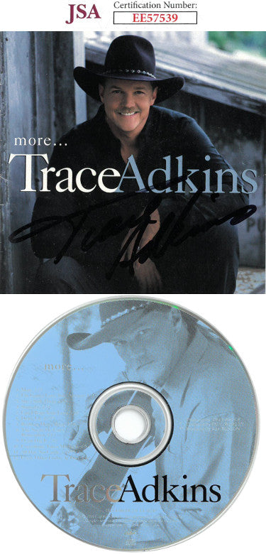 Trace Adkins Autographed More... Album CD Cover with CD- JSA Hologram #EE57539