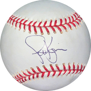 Scott Kazmir Autographed Rawlings Official Major League Baseball- JSA Hologram #EE63101 (Rays/A's/Dodgers)-Powers Sports Memorabilia