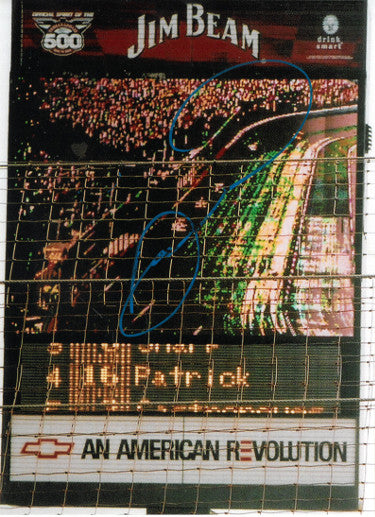 Danica Patrick Autographed Indianapolis 500 8x11 Photo- JSA #AA38265-Powers Sports Memorabilia