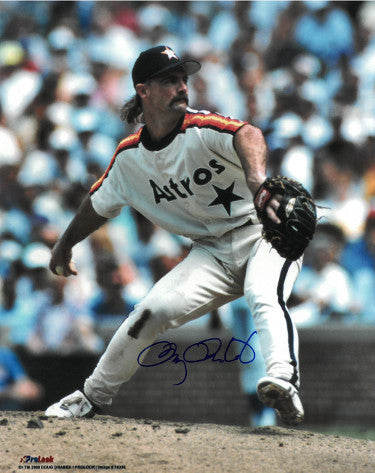 Doug Drabek Autographed Houston Astros MLB Licensed 8x10 Photo - COA (1990 NL CY)-Powers Sports Memorabilia