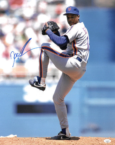 Doc/Dwight Gooden Autographed New York Mets 16x20 Photo- JSA Hologram ('84 ROY/'85 CY/No-Hit)-Powers Sports Memorabilia