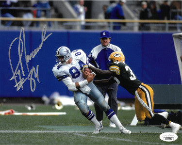 Jay Novacek Autographed Dallas Cowboys 8x10 Photo #84- JSA Hologram-Powers Sports Memorabilia