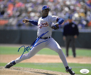 Dwight/Doc Gooden Autographed New York Mets 8x10 Photo- JSA Hologram-Powers Sports Memorabilia