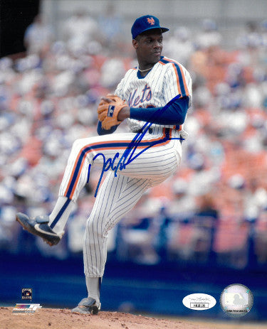 Dwight/Doc Gooden Autographed New York Mets 8x10 Photo- JSA Hologram - CTBL_026244-Powers Sports Memorabilia