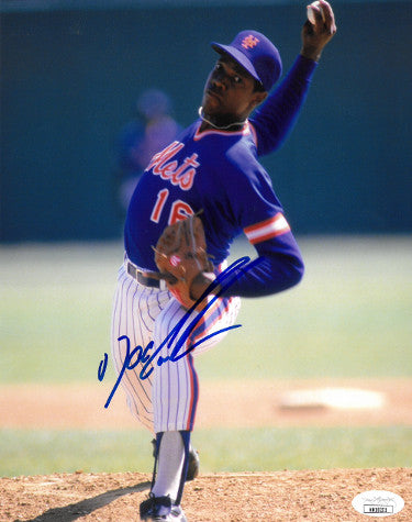 Doc Gooden Autographed New York Mets 8x10 Photo- JSA Hologram-Powers Sports Memorabilia