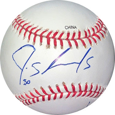 James Shields Autographed Rawlings Official Major League Baseball- JSA Hologram #EE63470 (Rays/Royals/Padres/White Sox)-Powers Sports Memorabilia