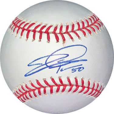 Jacob Turner Autographed Rawlings Official Major League Baseball #50- JSA #EE63473 (Tigers/Marlins)-Powers Sports Memorabilia
