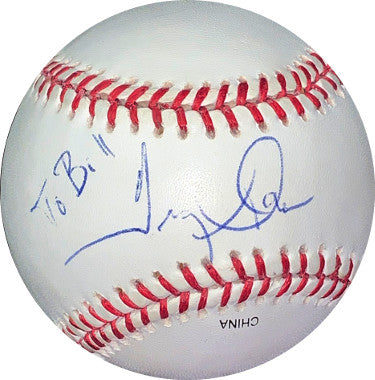 Troy Glaus Autographed Rawlings Official Major League Baseball To Bill- JSA #EE63477 (Angels/Diamondbacks)-Powers Sports Memorabilia