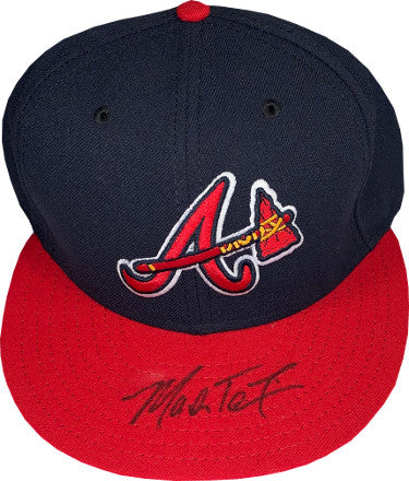Mark Teixeira Autographed Atlanta Braves New Era Authentic Collection Fitted Cap- JSA Hologram #HH18408-Powers Sports Memorabilia