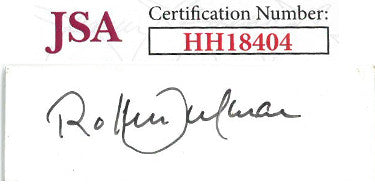 Roberto Alomar Autographed 1x3 Cut Signature- JSA Hologram #HH18404 (Orioles/Indians/Blue Jays)-Powers Sports Memorabilia