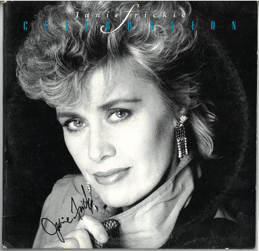 Janie Frickie Autographed 1987 Celebration Album Cover/LP/Vinyl Record- JSA #GG08507-Powers Sports Memorabilia