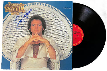 Larry Gatlin Autographed 1979 Straight Ahead Album Cover/LP/Vinyl Record- JSA #GG08509-Powers Sports Memorabilia