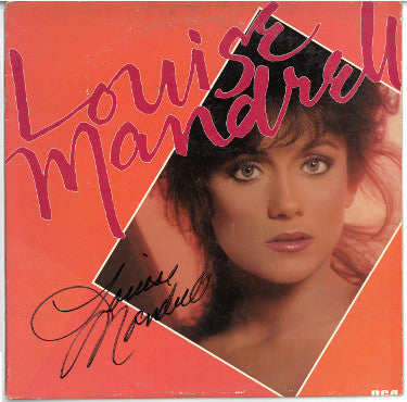 Louise Mandrell Autographed 1983 Louise Mandrell Album Cover/LP/Vinyl Record- JSA #GG37843-Powers Sports Memorabilia