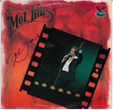 Mel Tillis Autographed 1979 The Great Mel Tillis Country Album Cover/LP/Vinyl Record- JSA #GG08437-Powers Sports Memorabilia