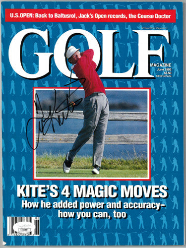 Tom Kite Autographed Golf Full Magazine June 1993- JSA #EE63247 (US Open)-Powers Sports Memorabilia